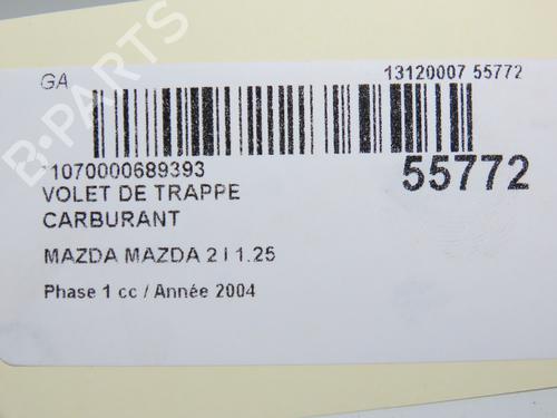 Used Fuel flap MAZDA 2 (DY) 1.2 (DY3W) (75 hp) 30978790