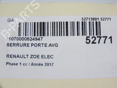 Front left lock RENAULT ZOE (BFM_) Electric (BFME) | BP33032201C98 - Image 5