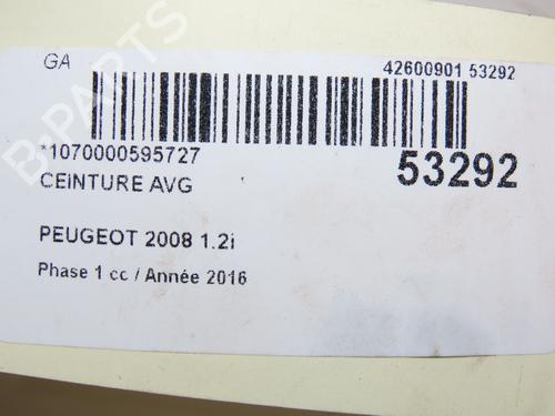Front left belt tensioner PEUGEOT 2008 I (CU_) 1.2 THP 110 / PureTech 110 | BP28830809C87 