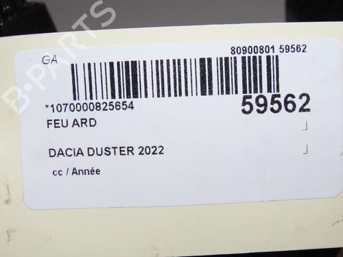 Right taillight DACIA DUSTER (HM_) 1.3 TCe 130 (HMMF) | BP40241102C35 - Image 5