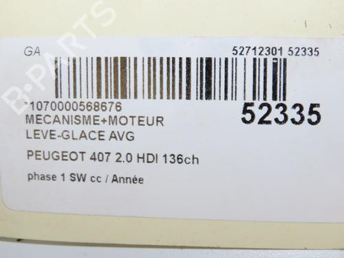 Used Front left window mechanism Front left window mechanism FORD TRANSIT CONNECT V408 Box Body/MPV 1.5 EcoBlue (101 hp) 33998829 33998829