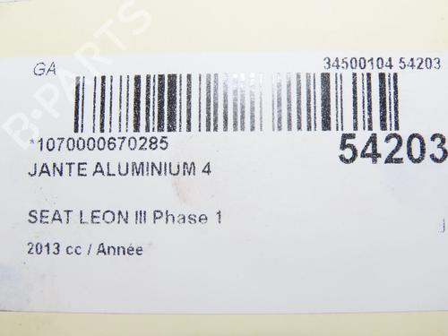 Used Rim SEAT LEON (5F1) 1.2 TSI (105 hp) 30404041