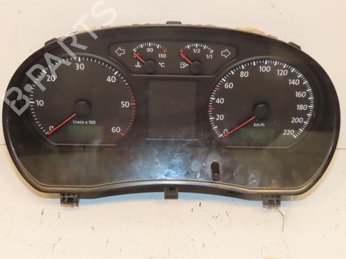 Used Instrument cluster VW POLO (9N_, 9A_) 1.4 TDI (70 hp) 17338569