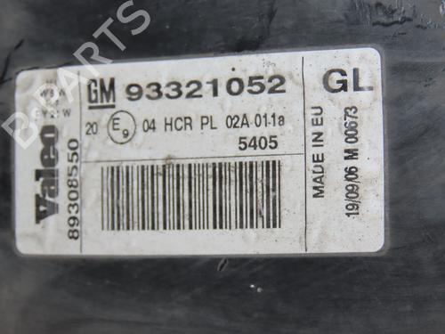 Left headlight OPEL MERIVA A MPV (X03) 1.6 (E75) | BP30582911C28