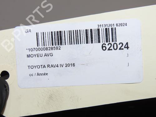 Used Right front steering knuckle Right front steering knuckle TOYOTA RAV 4 IV (_A4_) 2.5 Hybrid 4WD (AVA44, AVA44_) (197 hp) 40554254 40554254
