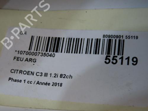 Left taillight CITROËN C3 III (SX) 1.2 VTi 82 | BP36427381C34 - Image 5