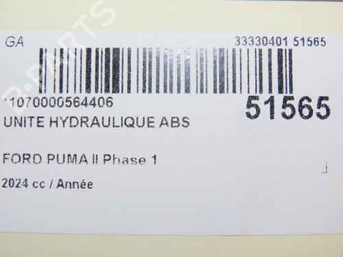 ABS pump FORD PUMA (J2K, CF7) 1.0 Flexifuel | BP28967610M43