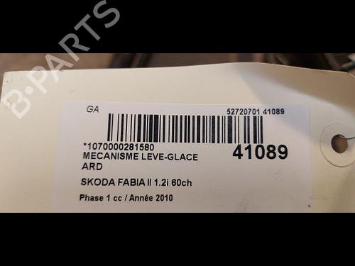 rear-right-window-mechanism-skoda-fabia-ii-542-12-5j4839402b-2006-2007-2008-2009-2010-2011-2012-2013-2014-9614185 main image