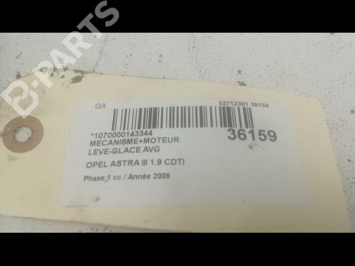 Front left window mechanism OPEL ASTRA H GTC (A04) 1.9 CDTI (L08) | BP9600135C22 