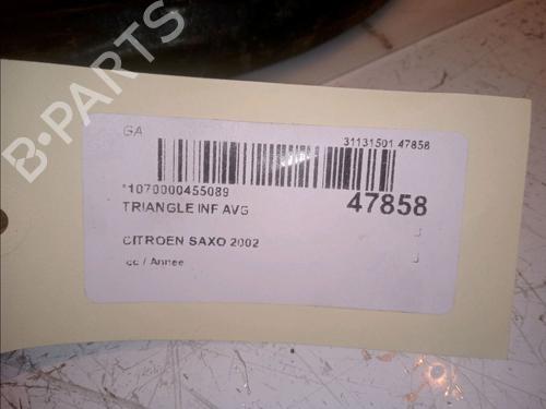 Used Left front suspension arm Left front suspension arm CITROËN SAXO (S0, S1) 1.6 (120 hp) 14950745 14950745