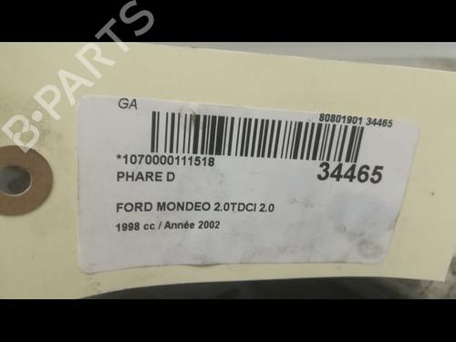 Used Left headlight FORD MONDEO III (B5Y) 2.0 16V TDDi / TDCi (115 hp) 9597809
