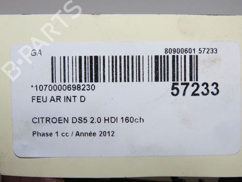 Right tailgate light CITROËN DS5 2.0 HDi 165 | BP33948446C80 - Image 5