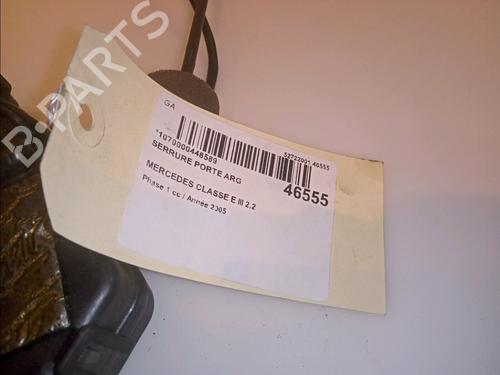 Used Rear left lock MERCEDES-BENZ E-CLASS (W211) E 200 CDI (211.004) (122 hp) 14951741