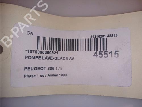 Washer pump PEUGEOT 206 Hatchback (2A/C) 1.1 i | BP14881708E24 