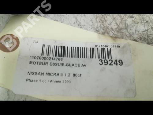 Front wiper motor NISSAN MICRA III (K12) 1.2 16V | BP9605804M29 