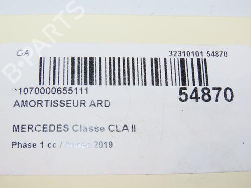 Right rear shock absorber MERCEDES-BENZ CLA (C118) AMG CLA 35 4-matic (118.351) | BP29345208M19 