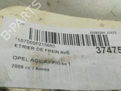 Right front brake caliper OPEL AGILA B (H08) 1.0 (F68) | BP23173913M104 - Image 3