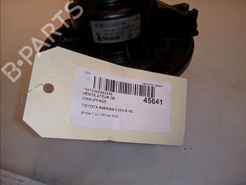 Heater blower motor TOYOTA AVENSIS (_T25_) 2.0 D-4D (CDT250_, CDT250R) | BP13030911M62 