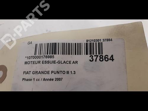Rear wiper motor FIAT GRANDE PUNTO (199_) 1.3 D Multijet (199.AXD11, 199.AXD1A, 199.AXD1B,... | BP9602372M102 