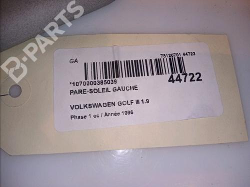 Left sun visor VW GOLF III (1H1) 1.9 TDI | BP11104015I1