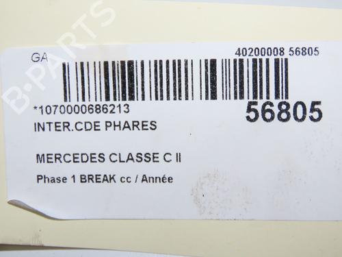 Headlight switch MERCEDES-BENZ C-CLASS T-Model (S203) C 220 CDI (203.206, 203.208) | BP32129639I24 