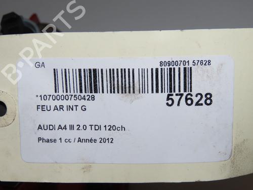 Left tailgate light AUDI A4 B8 Avant (8K5) 2.0 TDI | BP40274050C79 - Image 5