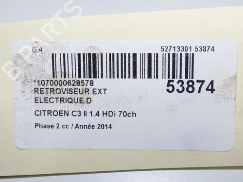 right-mirror-citroen-c3-ii-sc_-2009-32486158 main image