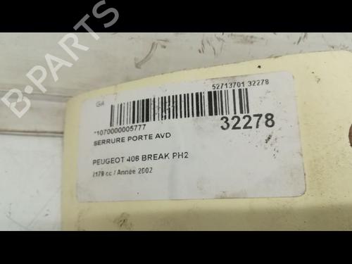 Used Front right lock PEUGEOT 406 Break (8E/F) 2.2 HDi (133 hp) 23176361