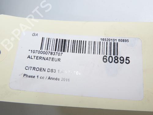 Used Alternator Alternator CITROËN DS3 (SA_) 1.6 HDi 110 (112 hp) 39756428 39756428