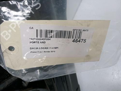 Dør højre bagtil DACIA LOGAN (LS_) 1.4 MPI LPG (LS0C) (75 hp) 16040071