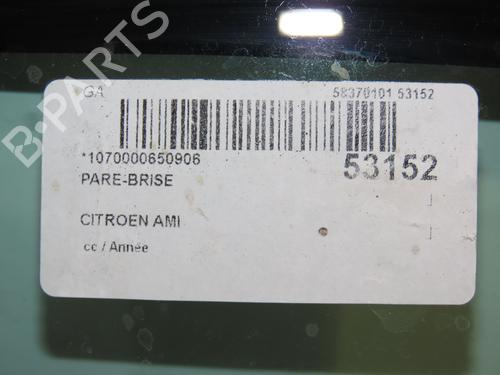 Windscreen CITROËN AMI (9A_) Electric (9AZ2CA) | BP36495575C63 - Image 2