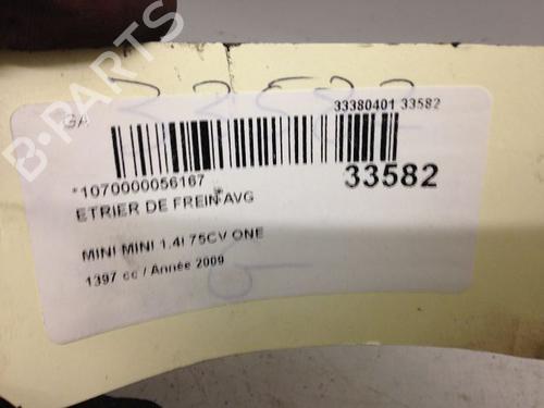 Used Left front brake caliper MINI MINI (R56) One (75 hp) 14878006