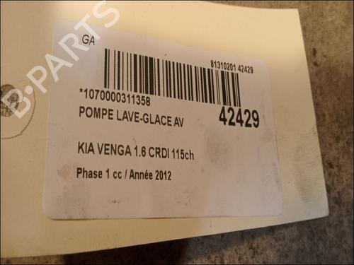 Used Washer pump Washer pump KIA VENGA (YN) 1.6 CRDi 115 (116 hp) 14881582 14881582