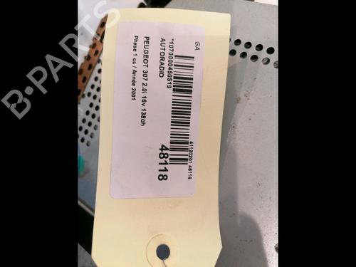 Radio PEUGEOT 307 (3A/C) 2.0 16V | BP15841814E6 