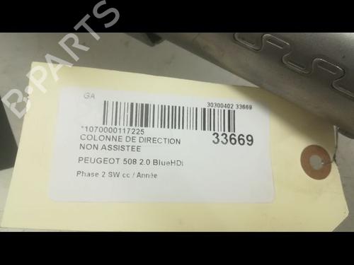 Used Steering column PEUGEOT 508 SW I (8E_) 2.0 BlueHDi 180 (180 hp) 9598202