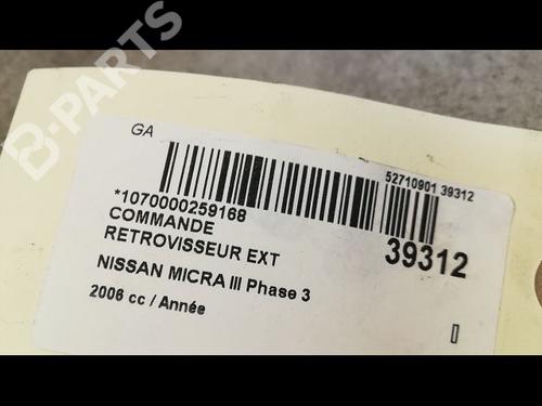 Mirror switch NISSAN MICRA III (K12) 1.4 16V | BP9610837I25 