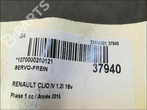 Servo brake RENAULT CLIO IV (BH_) 1.2 16V | BP9610979M42 