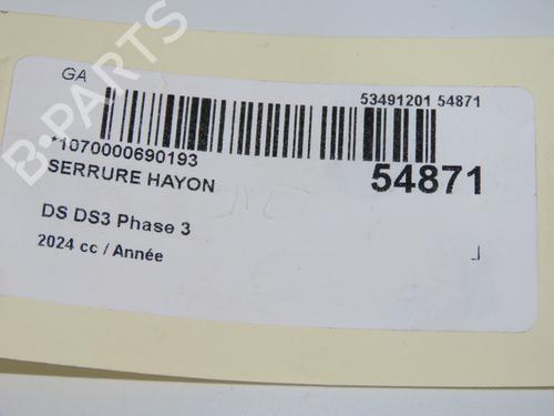 tailgate-lock-ds-ds-3-ds-3-crossback-ur_-uc_-uj_-2018-31748026 main image