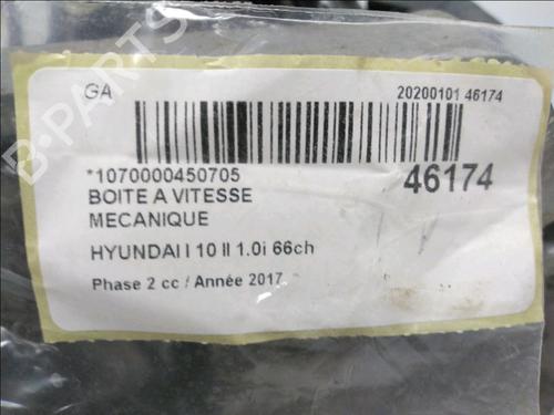 Gearbox HYUNDAI i10 II (BA, IA) 1.0 | BP18779606M3 