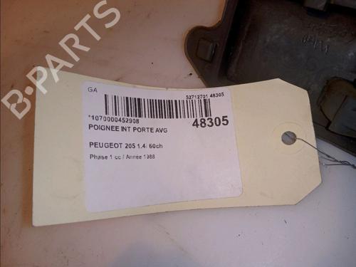Used Front left interior door handle Front left interior door handle 14951429 14951429