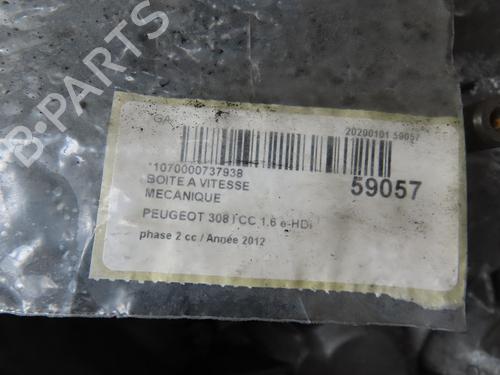Gearbox PEUGEOT 308 CC (4B_) 1.6 HDi | BP37529770M3  - Image 6