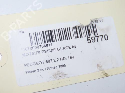Used Front wiper motor Front wiper motor PEUGEOT 607 (9D, 9U) 2.2 HDi (133 hp) 40110794 40110794