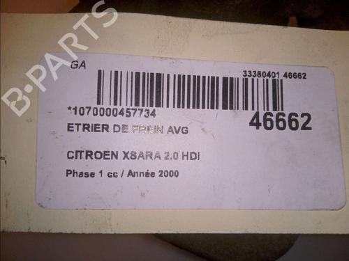 Left front brake caliper CITROËN XSARA (N1) 2.0 HDi 90 | BP14950891M105 