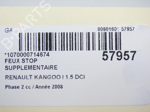 Third brake light RENAULT KANGOO Express (FC0/1_) 1.5 dCi (FC1E) | BP33008175L11  - Image 5