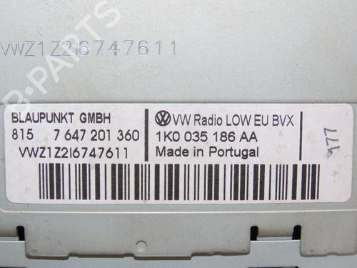 Radio VW GOLF VI (5K1) 2.0 TDI | BP28830550E6