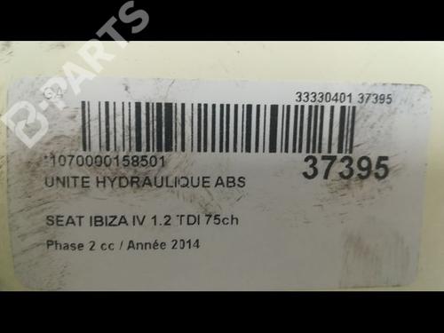 ABS pump SEAT IBIZA IV (6J5, 6P1) 1.2 TDI | BP9601186M43 