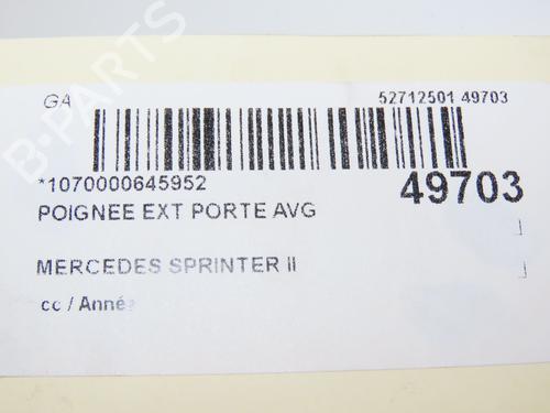 front-left-exterior-door-handle-mercedes-benz-sprinter-4-t-van-b907-b910-2018-29170486 main image