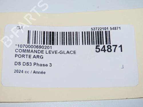 left-rear-window-switch-ds-ds-3-ds-3-crossback-ur_-uc_-uj_-2018-31748019 main image