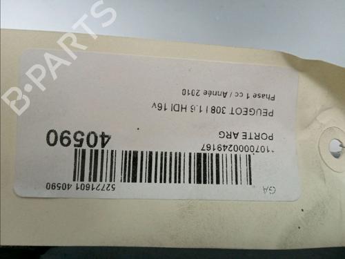 Left rear door PEUGEOT 308 I (4A_, 4C_) 1.6 HDi | BP9615108C4 