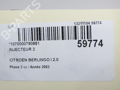 Spreder / Dyse Spreder / Dyse CITROËN BERLINGO / BERLINGO FIRST MPV (MF_, GJK_, GFK_) 2.0 HDI 90 (MFRHY) (90 hp) 37529747 37529747